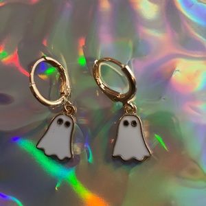 Halloween ghost earrings